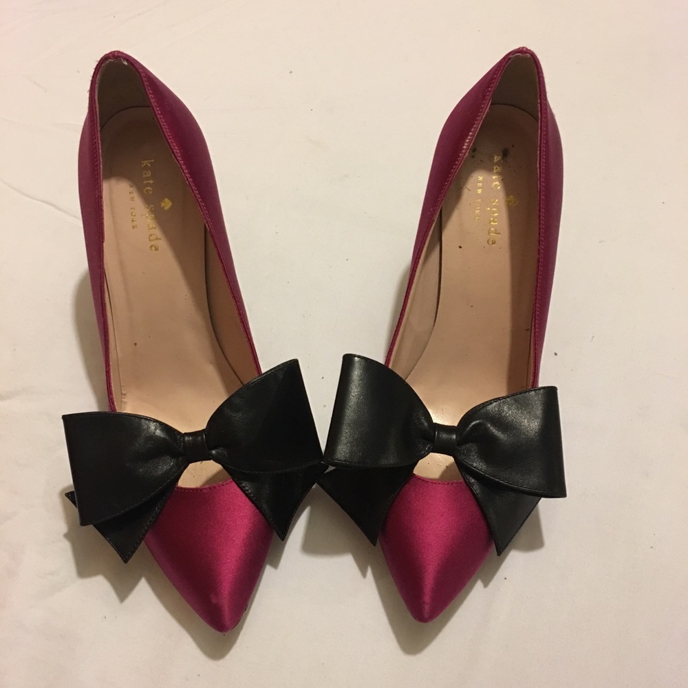 Kate spade bow heels